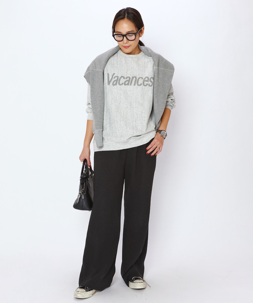 AMERICANA/アメリカーナ】VacancesロングスリーブTシャツ（T