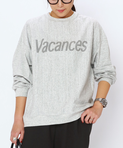 AMERICANA(アメリカーナ)の「【AMERICANA/アメリカーナ】VacancesロングスリーブTシャツ(Tシャツ/カットソー・レディース・チャコールグレー・FREE)」の20枚目の写真