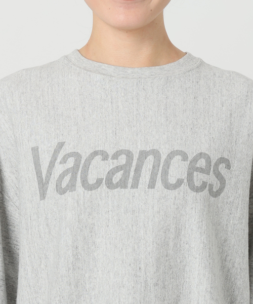 AMERICANA(アメリカーナ)の「【AMERICANA/アメリカーナ】VacancesロングスリーブTシャツ(Tシャツ/カットソー・レディース・チャコールグレー・FREE)」の6枚目の写真