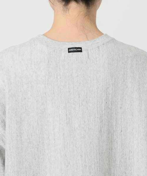 AMERICANA/アメリカーナ】VacancesロングスリーブTシャツ（Tシャツ