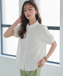 パフスリーブ」に該当するシャツ/ブラウス（ホワイト/白色系