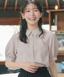 パフスリーブシャツブラウス