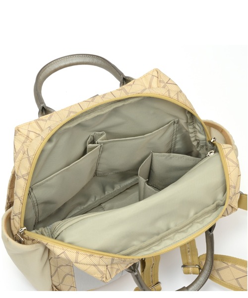 Kanana project(カナナプロジェクト)の「リュックサック KM-2 10L 68713(バックパック/リュック・レディース・ブラック/グレー系その他/イエロー系/アクア・FREE)」の10枚目の写真