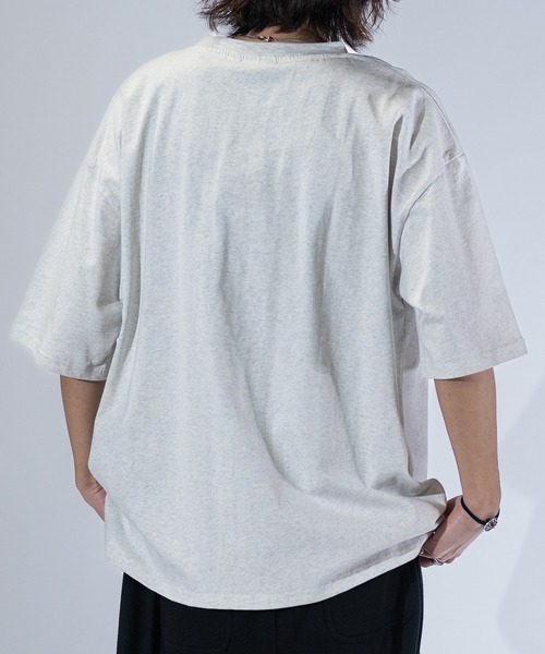 THRASHER(スラッシャー)の「【at】〔THRASHER/スラッシャー〕LOGO S/S TEE ワンポイントロゴ刺繍 ビッグシルエット Tシャツ(Tシャツ/カットソー・メンズ・グリーン/ホワイト/アッシュグレー/ベージュ/ブラック/サックスブルー/ミント・LARGE/MEDIUM)」の8枚目の写真