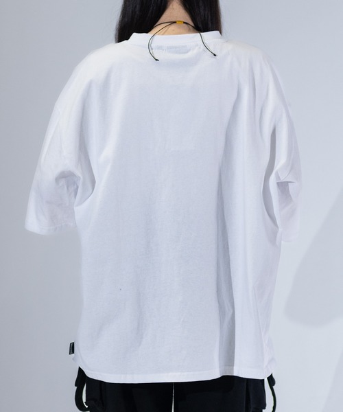 THRASHER(スラッシャー)の「【at】〔THRASHER/スラッシャー〕LOGO S/S TEE ワンポイントロゴ刺繍 ビッグシルエット Tシャツ(Tシャツ/カットソー・メンズ・グリーン/ホワイト/アッシュグレー/ベージュ/ブラック/サックスブルー/ミント・LARGE/MEDIUM)」の15枚目の写真