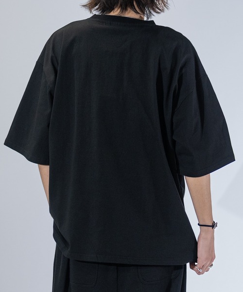 THRASHER(スラッシャー)の「【at】〔THRASHER/スラッシャー〕LOGO S/S TEE ワンポイントロゴ刺繍 ビッグシルエット Tシャツ(Tシャツ/カットソー・メンズ・グリーン/ホワイト/アッシュグレー/ベージュ/ブラック/サックスブルー/ミント・LARGE/MEDIUM)」の17枚目の写真