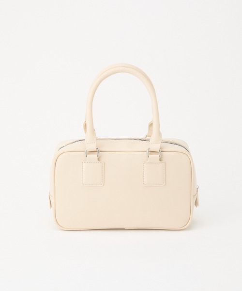 COLONY 2139(コロニートゥーワンスリーナイン)の「レクタングルボストンバッグ(ボストンバッグ・レディース・ベージュ/ブラック・FREE)」の11枚目の写真