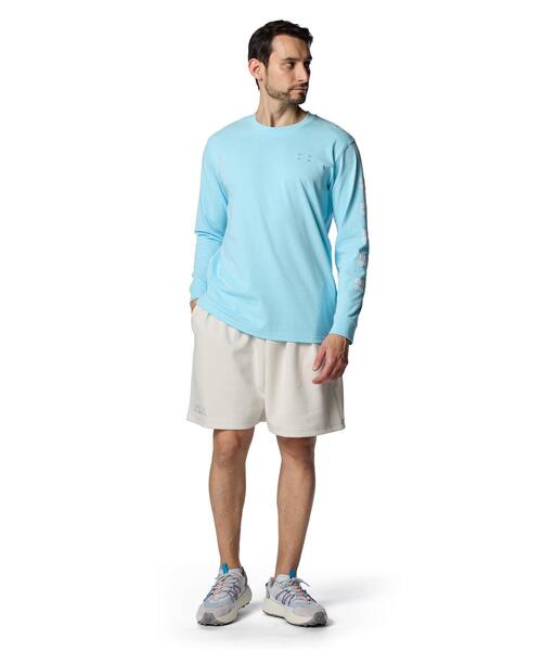 UNDER ARMOUR(アンダーアーマー)の「UAヘビーウエイト グラフィック ロングスリーブ Tシャツ(トレーニング/メンズ)(Tシャツ/カットソー・メンズ・ブルー系・L/S/M/2XL/XL/3XL)」の3枚目の写真
