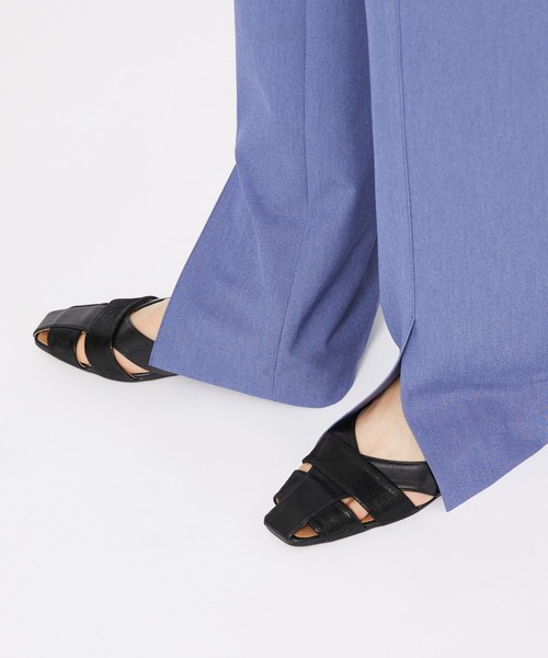 Au BANNISTER(オゥバニスター)の「グルカモチーフフラットパンプス(パンプス・レディース・ブラック/アイボリー/シルバー/ネイビー/ブラウン・38/39/35/36/37/34/40)」の6枚目の写真