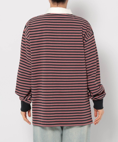 LOWRYS FARM（ローリーズファーム）の「マルチボーダー２ＰプルオーバーＬＳ　318746（Tシャツ/カットソー・レディース・ブルー/レッド・FREE）」の18枚目の写真