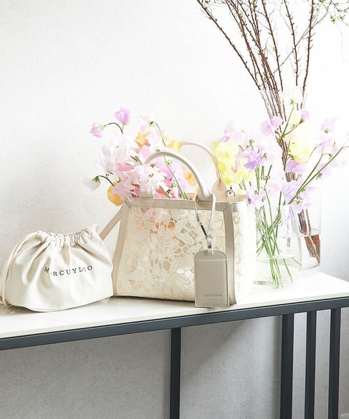 MERCURYDUO/マーキュリーデュオ】ロゴ巾着&カードケース付 軽量エン