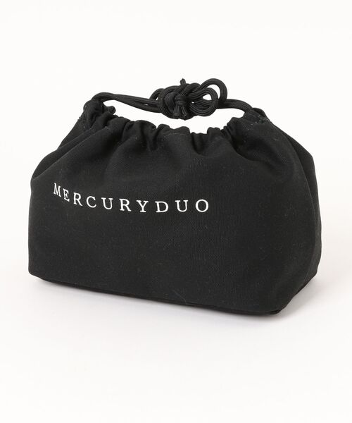 マーキュリーデュオ（MERCURYDUO ）/ロゴ巾着&カードケース付 軽量エンブロイダリーレース 2WAYトートバッグ MERCURYDUO/マーキュリーデュオ】ロゴ巾着&カードケース付 軽量エン