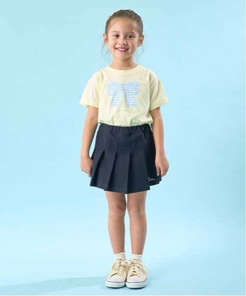 Lycee mine（リセマイン）の「プリーツスカパン（その他パンツ・キッズ・オフホワイト/ネイビー/ベージュ/ラベンダー・110cm/140cm/100cm/120cm/150cm/130cm）」の5枚目の写真