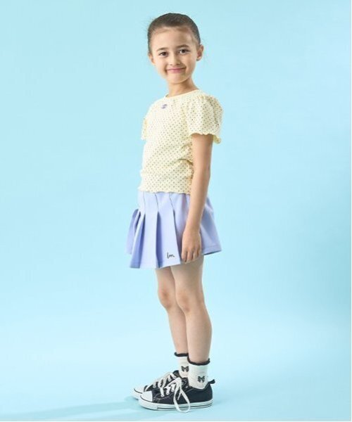 Lycee mine（リセマイン）の「プリーツスカパン（その他パンツ・キッズ・オフホワイト/ネイビー/ベージュ/ラベンダー・110cm/140cm/100cm/120cm/150cm/130cm）」の7枚目の写真