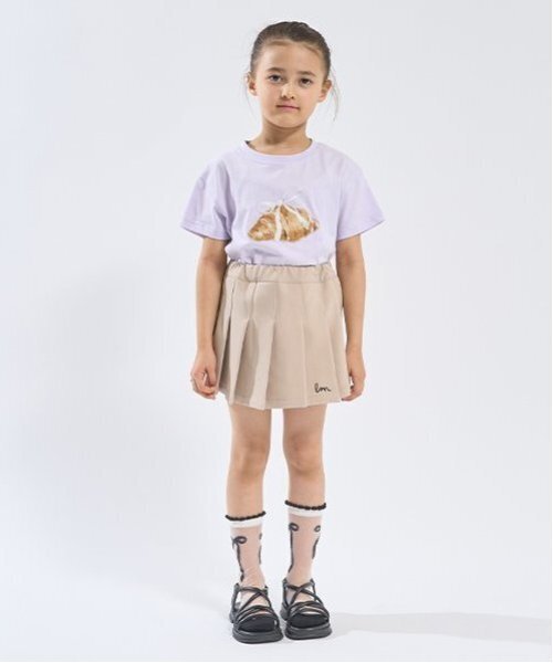 Lycee mine（リセマイン）の「プリーツスカパン（その他パンツ・キッズ・オフホワイト/ネイビー/ベージュ/ラベンダー・110cm/140cm/100cm/120cm/150cm/130cm）」の9枚目の写真