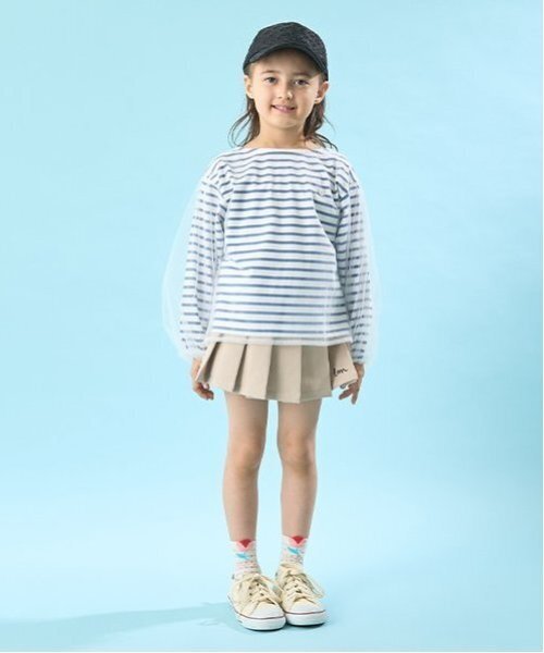 Lycee mine（リセマイン）の「プリーツスカパン（その他パンツ・キッズ・オフホワイト/ネイビー/ベージュ/ラベンダー・110cm/140cm/100cm/120cm/150cm/130cm）」の11枚目の写真