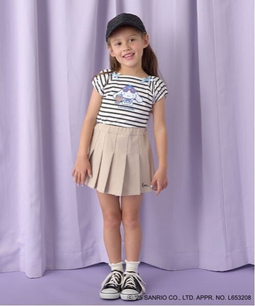 Lycee mine（リセマイン）の「プリーツスカパン（その他パンツ・キッズ・オフホワイト/ネイビー/ベージュ/ラベンダー・110cm/140cm/100cm/120cm/150cm/130cm）」の16枚目の写真