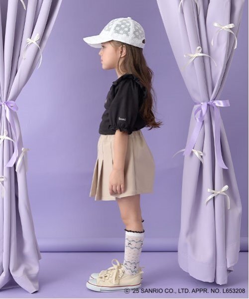 Lycee mine（リセマイン）の「プリーツスカパン（その他パンツ・キッズ・オフホワイト/ネイビー/ベージュ/ラベンダー・110cm/140cm/100cm/120cm/150cm/130cm）」の17枚目の写真