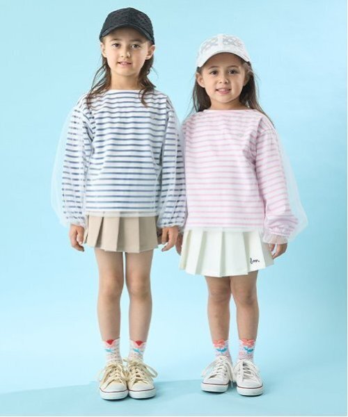 Lycee mine（リセマイン）の「プリーツスカパン（その他パンツ・キッズ・オフホワイト/ネイビー/ベージュ/ラベンダー・110cm/140cm/100cm/120cm/150cm/130cm）」の20枚目の写真