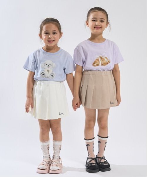 Lycee mine（リセマイン）の「プリーツスカパン（その他パンツ・キッズ・オフホワイト/ネイビー/ベージュ/ラベンダー・110cm/140cm/100cm/120cm/150cm/130cm）」の21枚目の写真