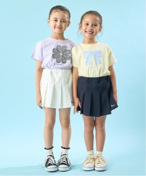 Lycee mine（リセマイン）の「プリーツスカパン（その他パンツ・キッズ・オフホワイト/ネイビー/ベージュ/ラベンダー・110cm/140cm/100cm/120cm/150cm/130cm）」の22枚目の写真