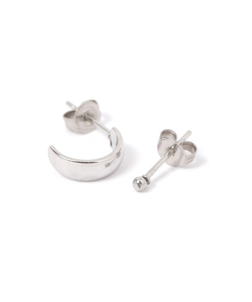LEPSIM(レプシィム)の「ステンレス2Pセットピアス 303315(ピアス(両耳用)・レディース・シルバー/ゴールド・ONE SIZE)」の8枚目の写真