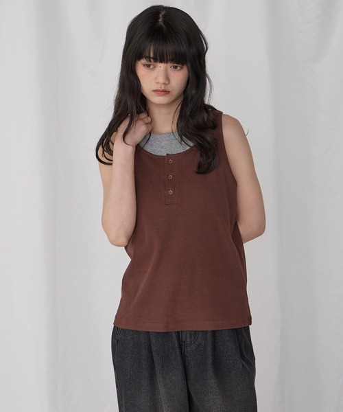 45R タンクトップセット Unblend】Unblend Basic 2セット ヘンリーデザイン＆アメリカン