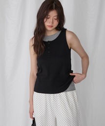 日*1様 d.i.a. ビーズ付き タンクトップ 黒 タンクトップ（ブラック/黒色系・ビジュー）ファッション通販 - ZOZOTOWN