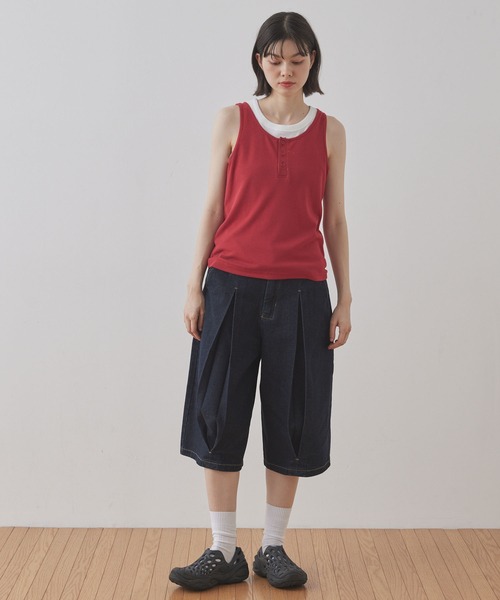 45R タンクトップセット Unblend】Unblend Basic 2セット ヘンリーデザイン＆アメリカン