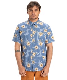 APERO CLASSIC SS/クイックシルバー半袖総柄シャツ