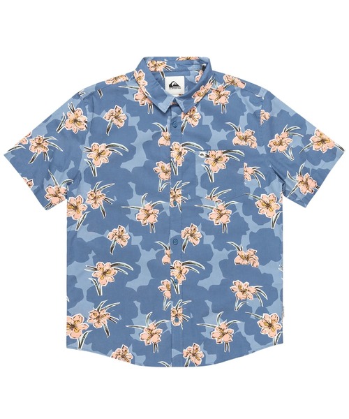 Quiksilver（クイックシルバー）の「APERO CLASSIC SS/クイックシルバー半袖総柄シャツ（シャツ/ブラウス・メンズ・ブラック/カーキ/グリーン/ブルー/ブルー系その他/ブラック系その他・MEDIUM/LARGE/X-LARGE/SMALL）」の21枚目の写真