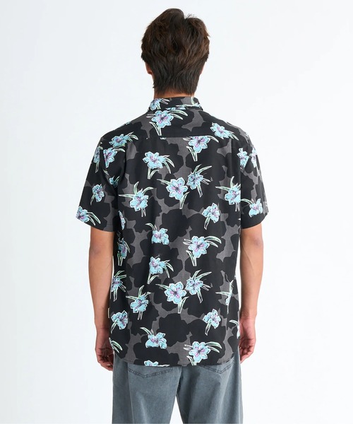 Quiksilver（クイックシルバー）の「APERO CLASSIC SS/クイックシルバー半袖総柄シャツ（シャツ/ブラウス・メンズ・ブラック/カーキ/グリーン/ブルー/ブルー系その他/ブラック系その他・MEDIUM/LARGE/X-LARGE/SMALL）」の13枚目の写真