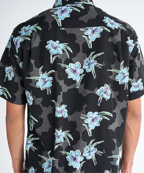 Quiksilver（クイックシルバー）の「APERO CLASSIC SS/クイックシルバー半袖総柄シャツ（シャツ/ブラウス・メンズ・ブラック/カーキ/グリーン/ブルー/ブルー系その他/ブラック系その他・MEDIUM/LARGE/X-LARGE/SMALL）」の18枚目の写真