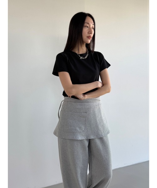 Didot.showroom(ディドット ショールーム)の「ラグランクロップT(Tシャツ/カットソー・レディース・パープル/ブラウン/アイボリー/ブラック/イエロー系その他/ヘザーグレー・FREE)」の20枚目の写真