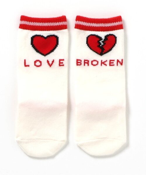 BREEZE（ブリーズ）の「【Bpop】ポップベビーハイソックス（ベビーシューズ/ベビーソックス・キッズ・グレー/オフホワイト/レッド/オレンジ・9/12）」の11枚目の写真