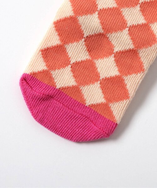 BREEZE（ブリーズ）の「【Bpop】ポップベビーハイソックス（ベビーシューズ/ベビーソックス・キッズ・グレー/オフホワイト/レッド/オレンジ・9/12）」の15枚目の写真