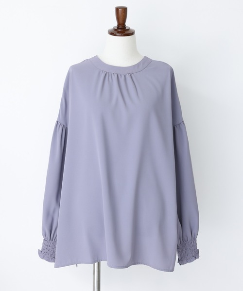 n'OrLABEL（ノアールレーベル）の「『前後2wayブラウス』（シャツ/ブラウス・レディース・オフホワイト/ブルー/ブラック/ピンク・2/1）」の20枚目の写真