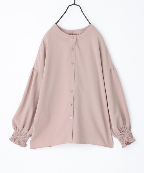 n'OrLABEL（ノアールレーベル）の「『前後2wayブラウス』（シャツ/ブラウス・レディース・オフホワイト/ブルー/ブラック/ピンク・2/1）」の18枚目の写真