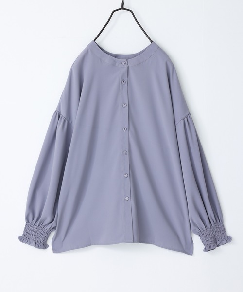 n'OrLABEL（ノアールレーベル）の「『前後2wayブラウス』（シャツ/ブラウス・レディース・オフホワイト/ブルー/ブラック/ピンク・2/1）」の16枚目の写真