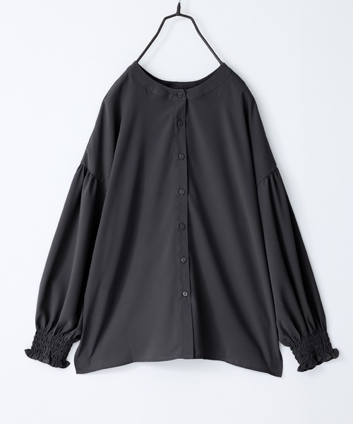 n'OrLABEL（ノアールレーベル）の「『前後2wayブラウス』（シャツ/ブラウス・レディース・オフホワイト/ブルー/ブラック/ピンク・2/1）」の19枚目の写真