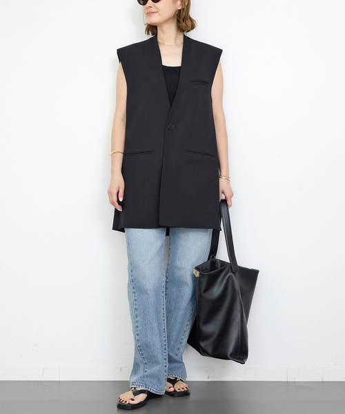 Deuxieme Classe(ドゥーズィエムクラス)の「Straight ジーンズ(デニムパンツ・レディース・エメラルドブルー・34)」の9枚目の写真