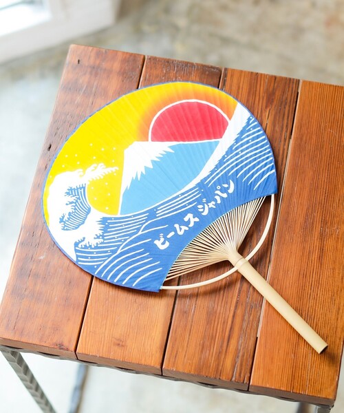 別注】額賀屋染工場 / 房州うちわ 富士山（扇子/うちわ）｜BEAMS JAPAN