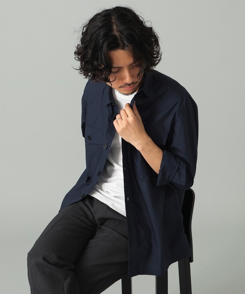 Brilla per il gusto ニットジャケット カーディガン紺　L Brilla per il gusto ニットジャケット カーディガン紺 L