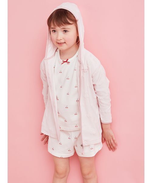 セール】【KIDS】チェリー柄Tシャツ（ルームウェア/パジャマ
