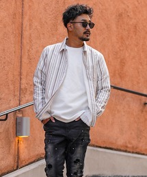 adamsJUGGLER｜アダムスジャグラーのシャツ/ブラウス（ホワイト/白色系