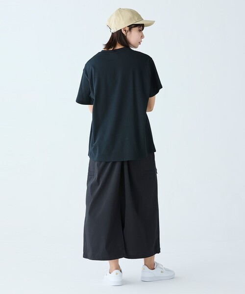 LACOSTE / ラコステ 【オンライン限定】LACOSTE スクリプトネームロゴ  ルーズシルエットハーフスリーブTシャツ オンライン限定】LACOSTE スクリプトネームロゴ ルーズ
