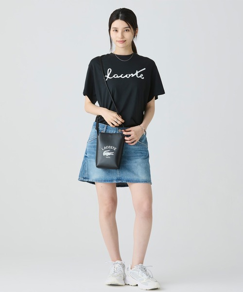 オンライン限定】LACOSTE スクリプトネームロゴ ルーズ