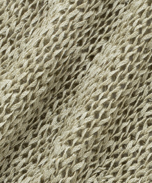 LA MARINE FRANCAISE(マリン フランセーズ)の「テープヤーンレースアッププルオーバー(ニット/セーター・レディース・レッド/ベージュ/ブルー・FREE)」の11枚目の写真