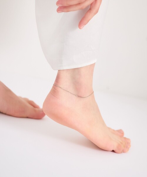 ete(エテ)の「○アンクレット(アンクレット・レディース・プラチナム/イエローゴールド・FREE)」の7枚目の写真
