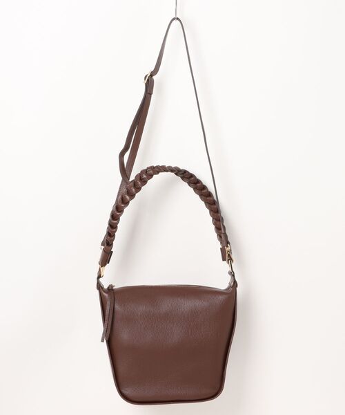 MARCO BIANCHINI（マルコビアンチーニ）の「【MARCO BIANCHINI】ブレイドBAG（ショルダーバッグ・レディース・ダークブラウン/ブラック/グレー・FREE）」の12枚目の写真